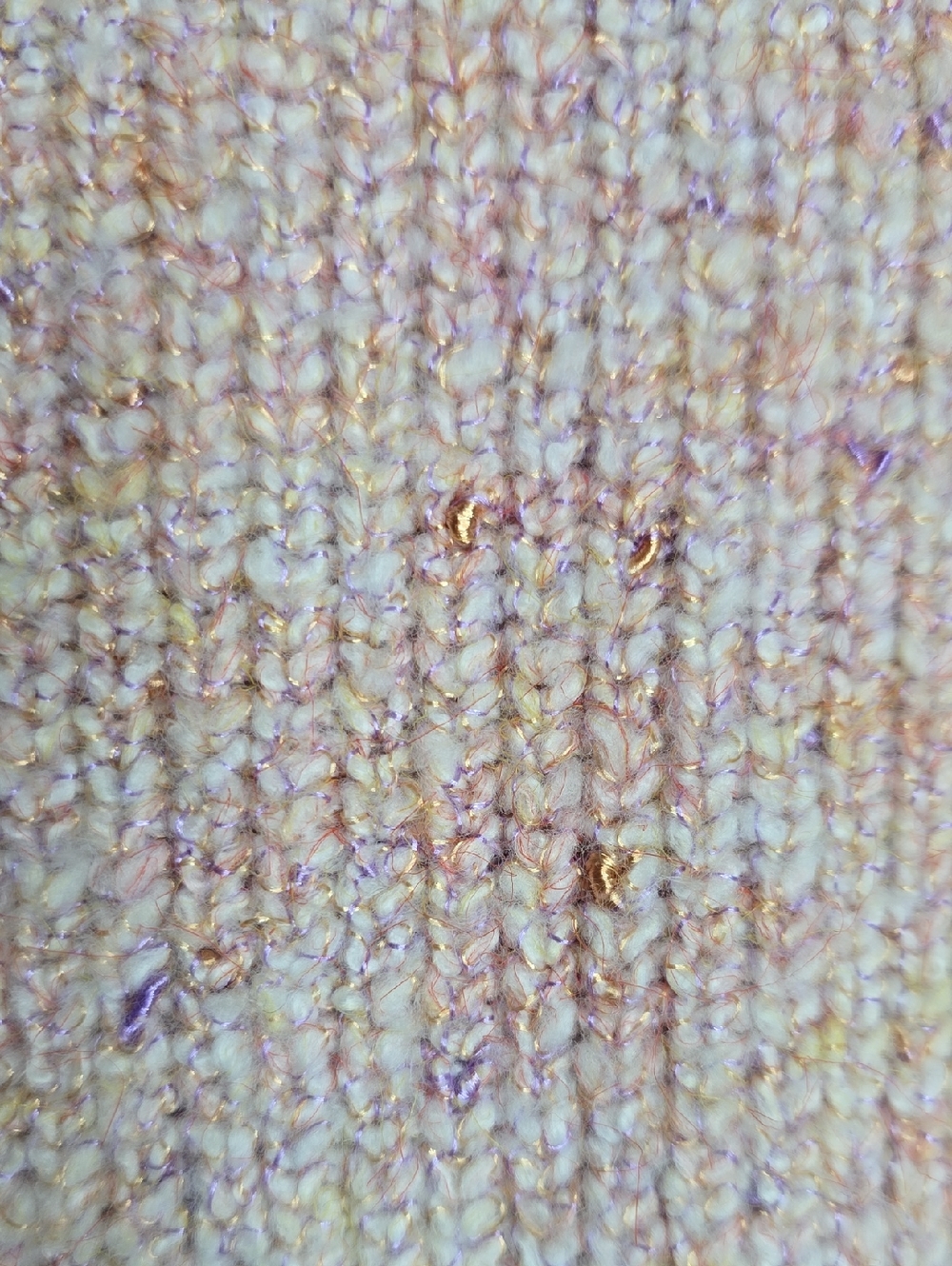 Lulus Chic For The Day Pink Multiknit Sleeveless Neck Sweater Tank - Picture 6 of 9